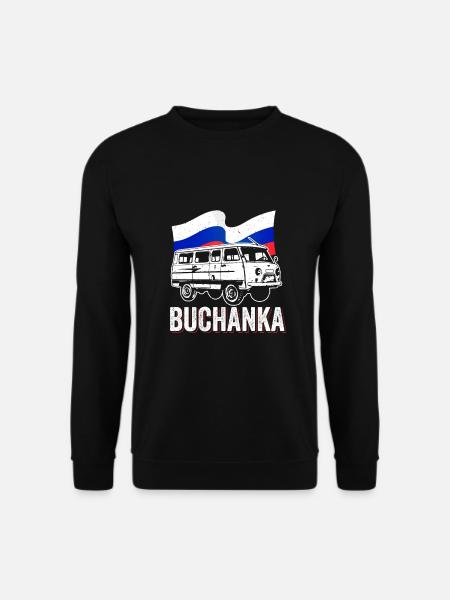 UAZ Buchanka Geländewagen Russland - Unisex Pullover - Schwarz