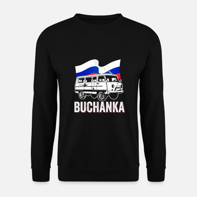 UAZ Buchanka SUV Ryssland - Unisextröja - svart
