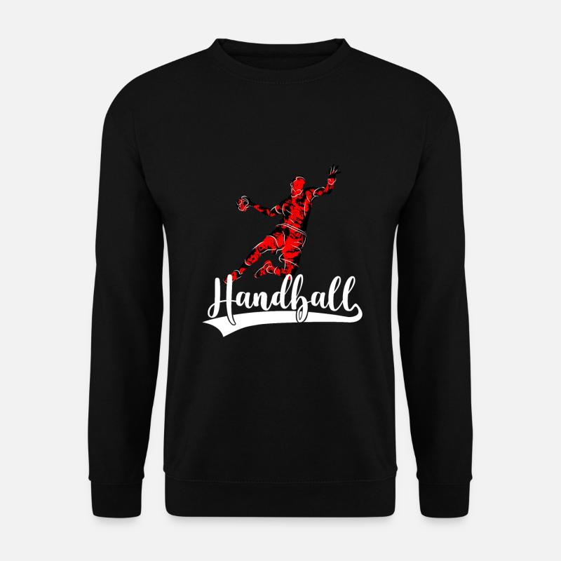 Handballer Kreisläufer Handball Handballverein - Unisex Pullover - Schwarz