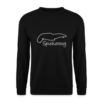 Île Spiekeroog vacances nord-allemand mer du Nord - Sweat-shirt Unisexe - noir - Devant - Alina (178cm) & Michal (187cm)