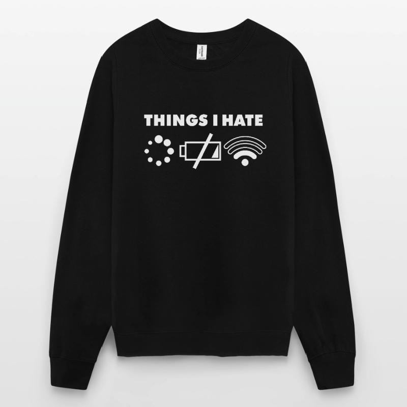 Computer Nerd | Gaming | Things I Hate Programmer Unisex Pullover