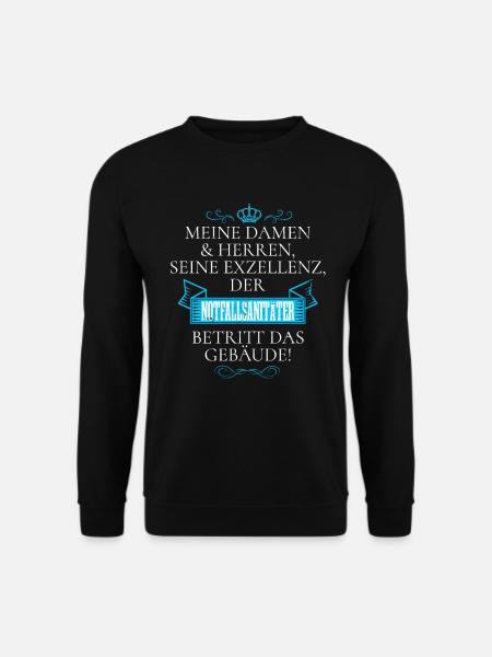 Der Notfallsanitäter - Unisex Pullover - Schwarz