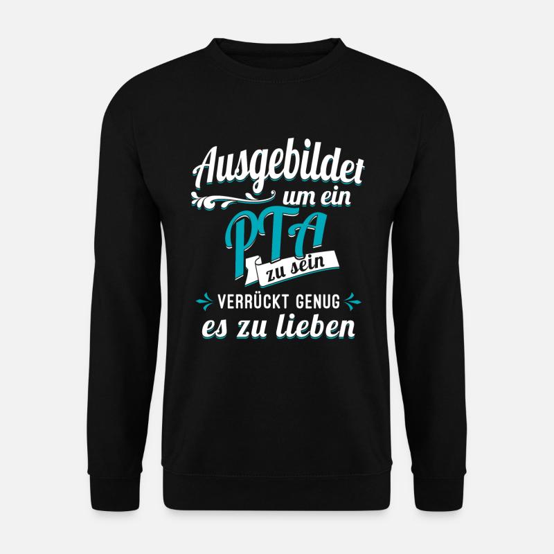PTA Pharmazie Auszubildender Azubi Apotheke - Unisex Pullover - Schwarz