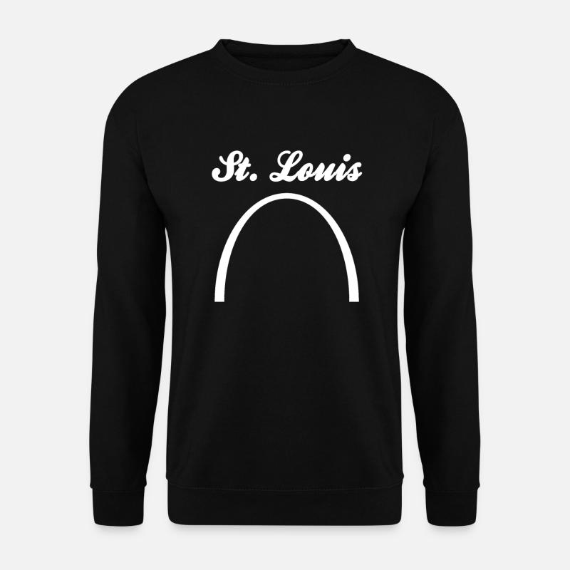 St Louis Gateway Arch Saint Louis USA - Unisex Pullover - Schwarz