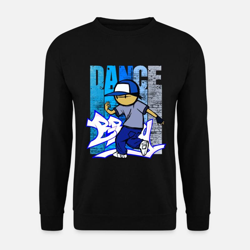 Retro Break dancer - Unisex Sweatshirt - black