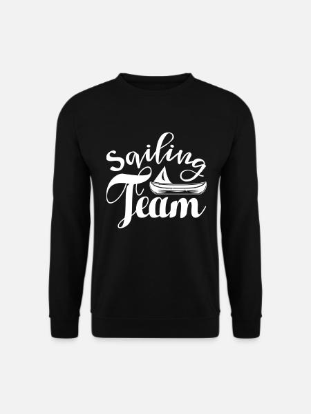 ÉQUIPE DE VOILE - Sweat-shirt Unisexe - noir