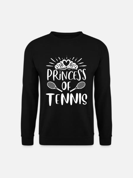 Prinzessin Des Tennisclubs - Unisex Pullover - Schwarz