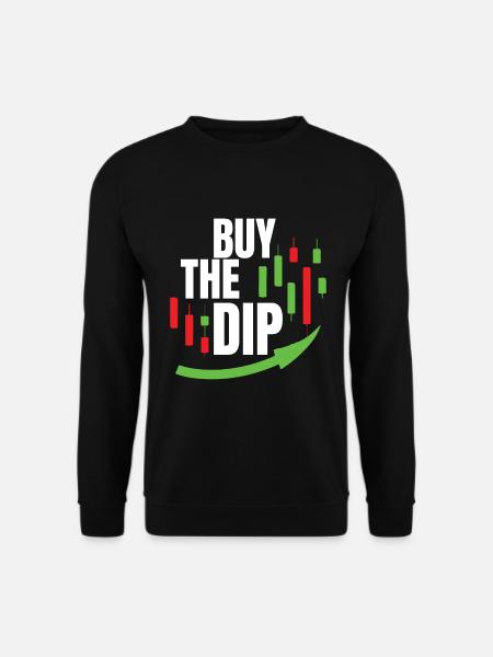 Kaufen Sie Den Dip - Buy The Dip - Unisex Sweatshirt - black