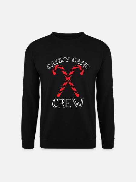 Candy Cane Crew - Christmas - Unisex Sweatshirt - black
