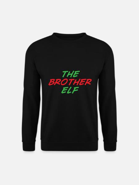 The Elf Brother - Christmas - Unisex Sweatshirt - black