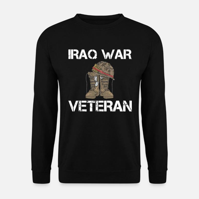 Vétéran de la guerre d’Irak - Sweat-shirt Unisexe - noir