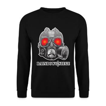 Rainbow Six Siege Laser 6 Sights - Unisex Pullover - Schwarz - Vorne - Alina (178cm) & Michal (187cm)