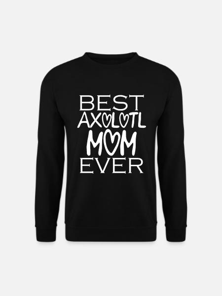 Beste Axolotl Mutter Aller Zeiten - Axolotl - Unisex sweater - sort
