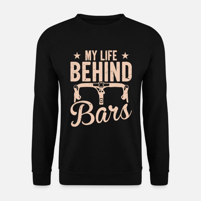 Mein Leben Hinter Gittern - Unisex Pullover - Schwarz