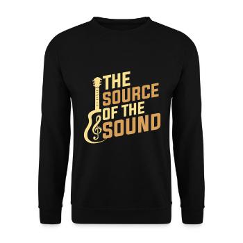 Die Quelle Des Klangs - Unisex Pullover - Schwarz - Vorne - Alina (178cm) & Michal (187cm)