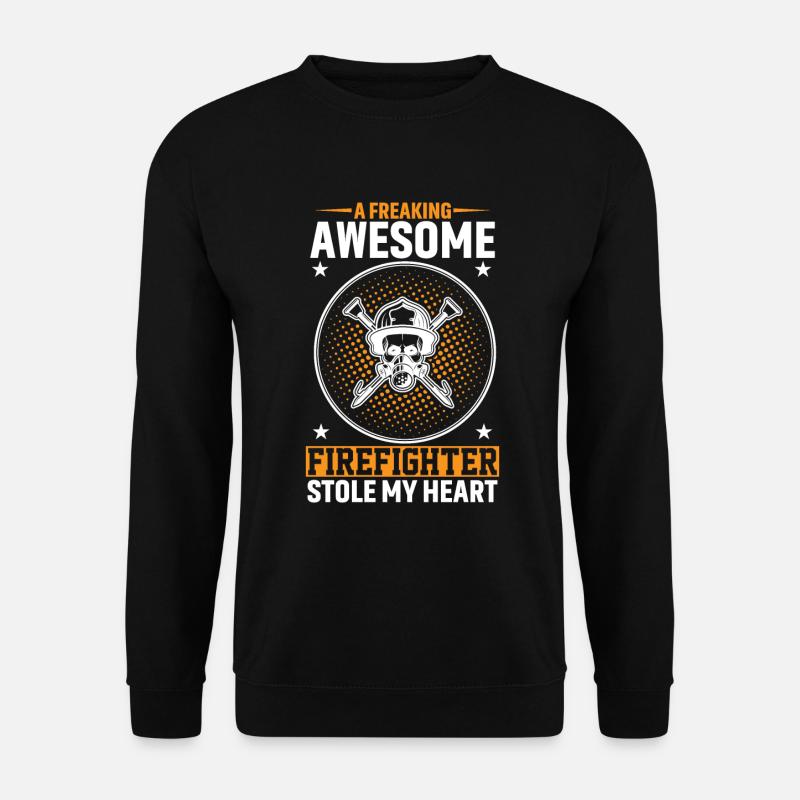 Un sacré grand pompier - Sweat-shirt Unisexe - noir