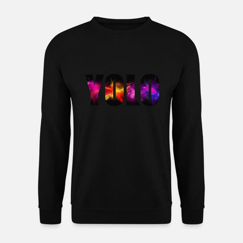Yolo - Unisex Pullover - Schwarz