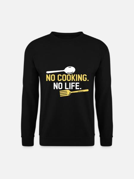 Do not boil. No life. - Unisex Sweatshirt - black