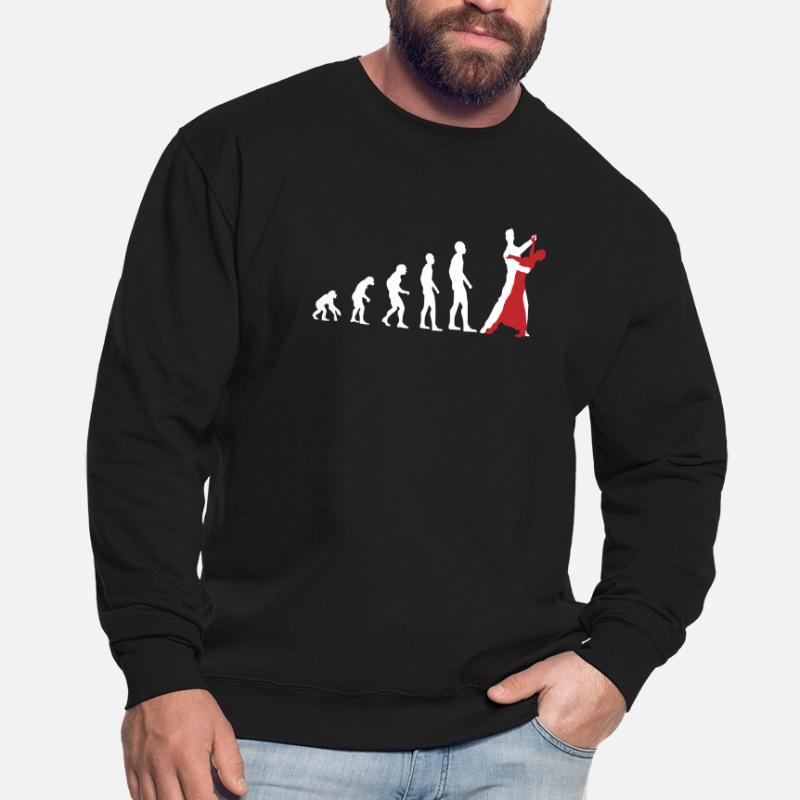 Evolution Dance Couple: From Monkey to Elegance Gift Unisex Sweatshirt