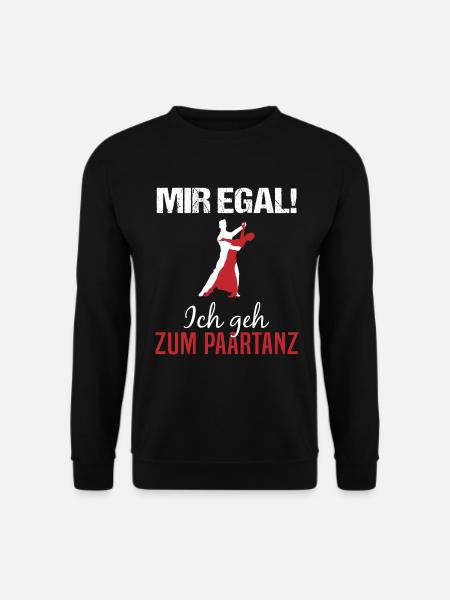 Unerschütterlich zum Paartanz - Unisex Pullover - Schwarz