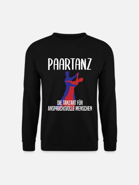 Paartanz für Anspruchsvolle - Unisex Pullover - Schwarz