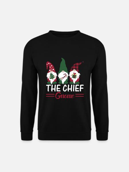 The Chief Dwarf - Gnomies - Unisex Sweatshirt - black