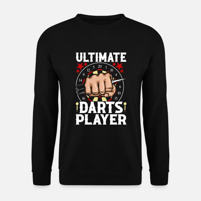Ultimate Dart Player - Unisex Sweatshirt - black