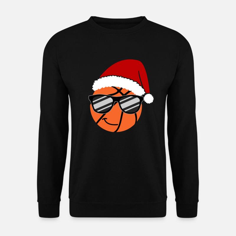 Cool Basketball Weihnachten Sonnenbrille - Unisex Pullover - Schwarz