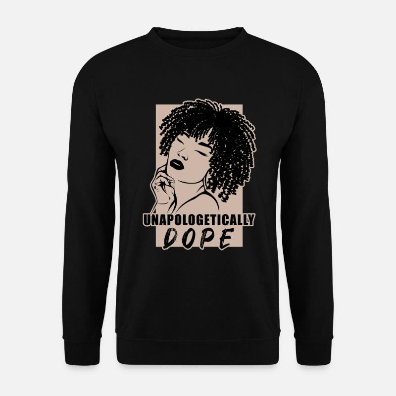 Déclaration forte carrément cool - Sweat-shirt Unisexe - noir
