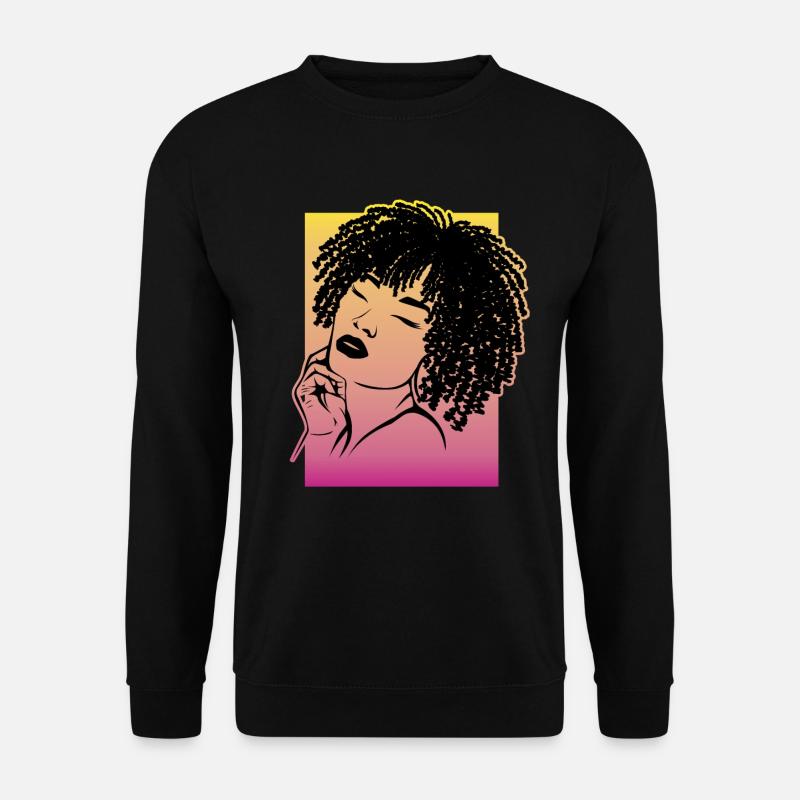 Starkes Statement Unverblümt Cool - Unisex Pullover - Schwarz