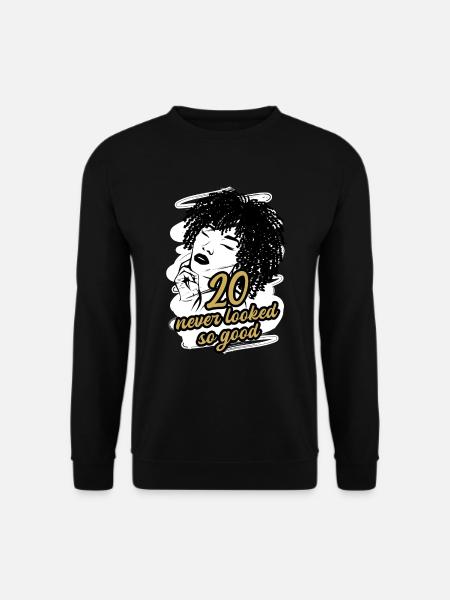 20s Spell Young Wild Free - Unisex Sweatshirt - black