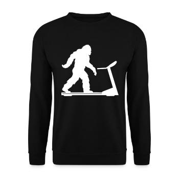Bigfoot Movement Dynamics Legendary - Unisex Sweatshirt - black - Front - Alina (178cm) & Michal (187cm)