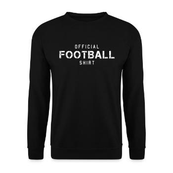 Maillot officiel de football américain - Sweat-shirt Unisexe - noir - Devant - Alina (178cm) & Michal (187cm)