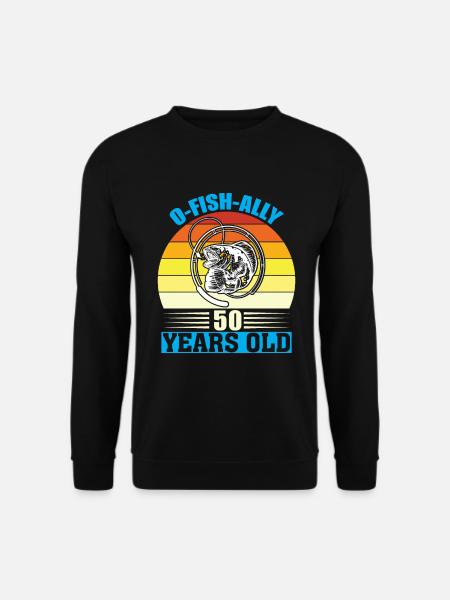 O-Fish-Ally 50 years old - Unisex Sweatshirt - black
