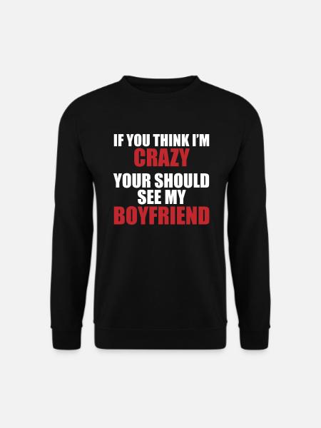Friend? Crazy & fascinating! - Unisex Sweatshirt - black