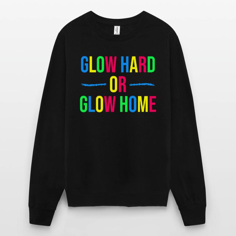 Strahle stark oder strahle daheim Unisex Pullover