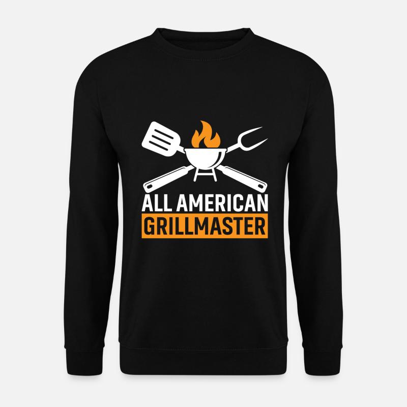 All American Grillmaster - Unisex Sweatshirt - black