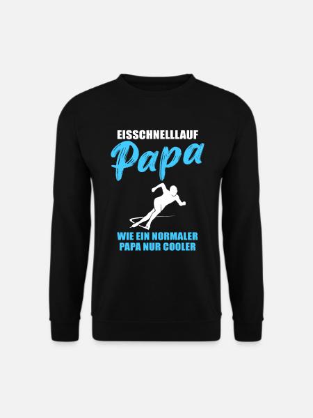 Speed Skating Dad Cool Gift - Unisex Sweatshirt - black