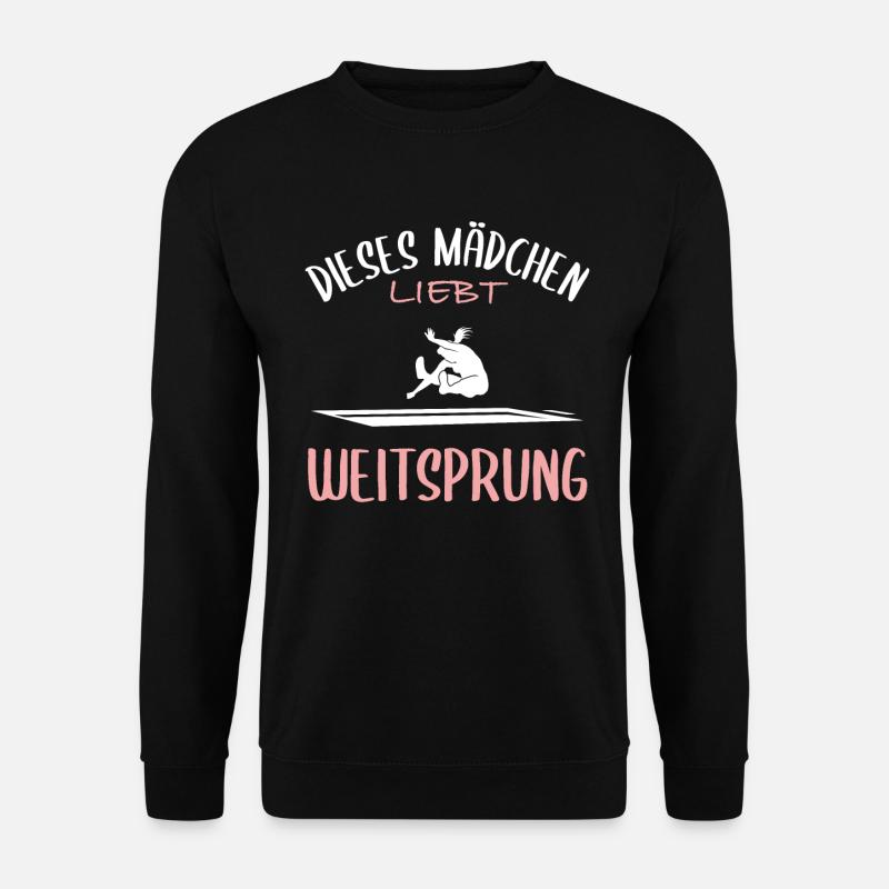 Long Jump Love - Unisex Sweatshirt - black