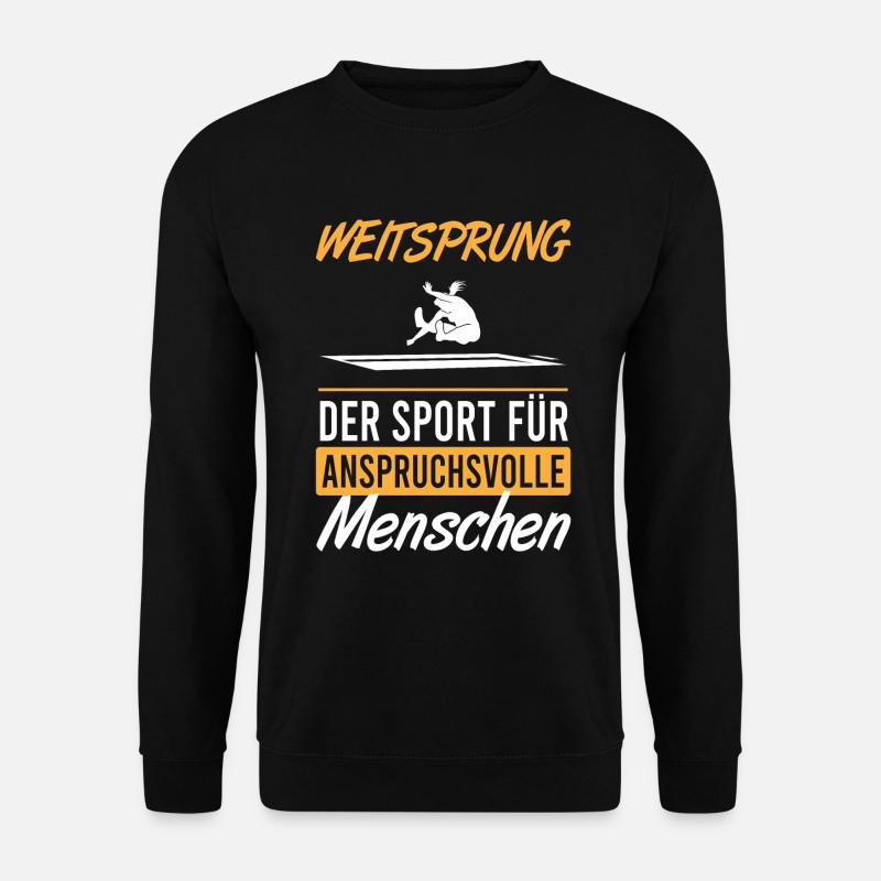 Elite Long Jump - Unisex Sweatshirt - black