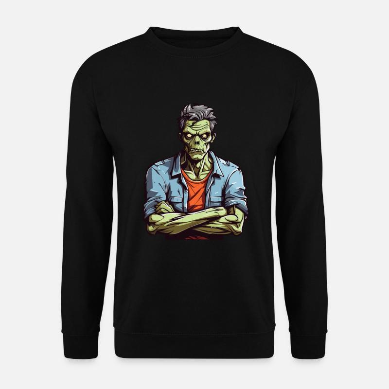 Zombie annoyed - Unisex Sweatshirt - black