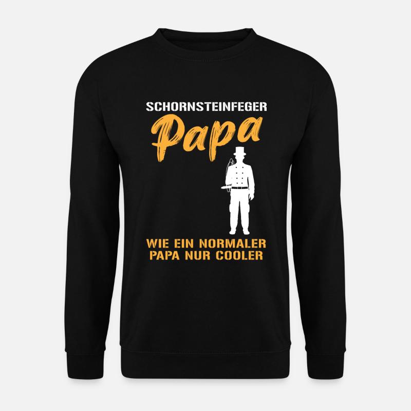 Coolest Chimney Sweep Dad - Unisex Sweatshirt - black