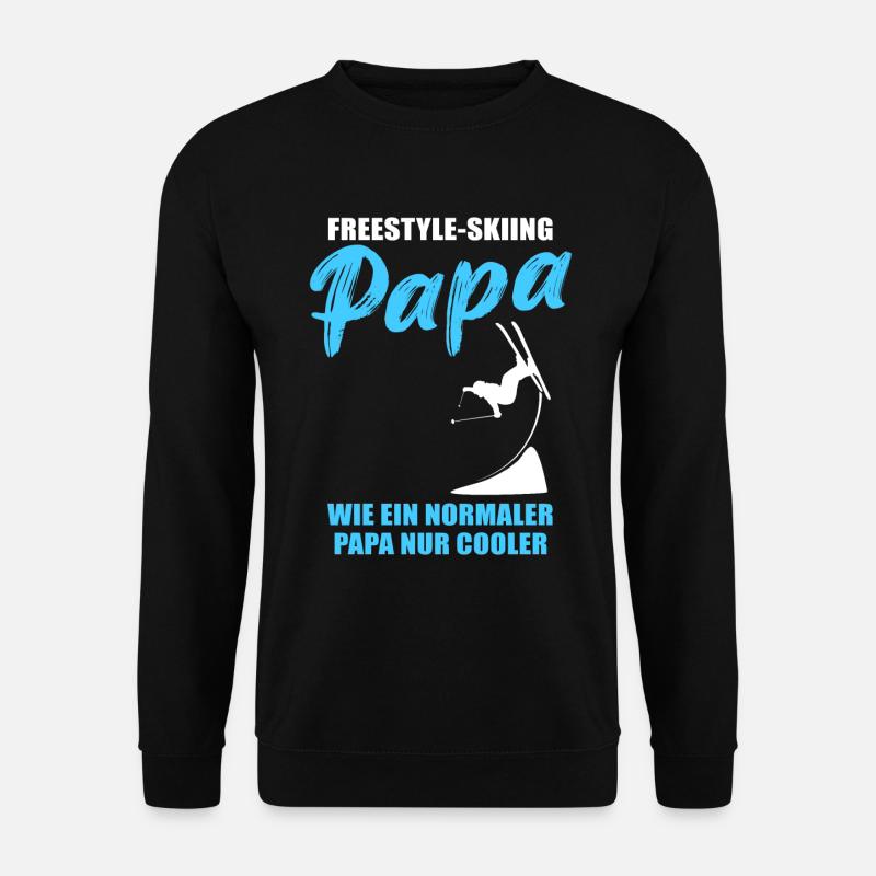 Freestyle-Papa - Unisex Pullover - Schwarz
