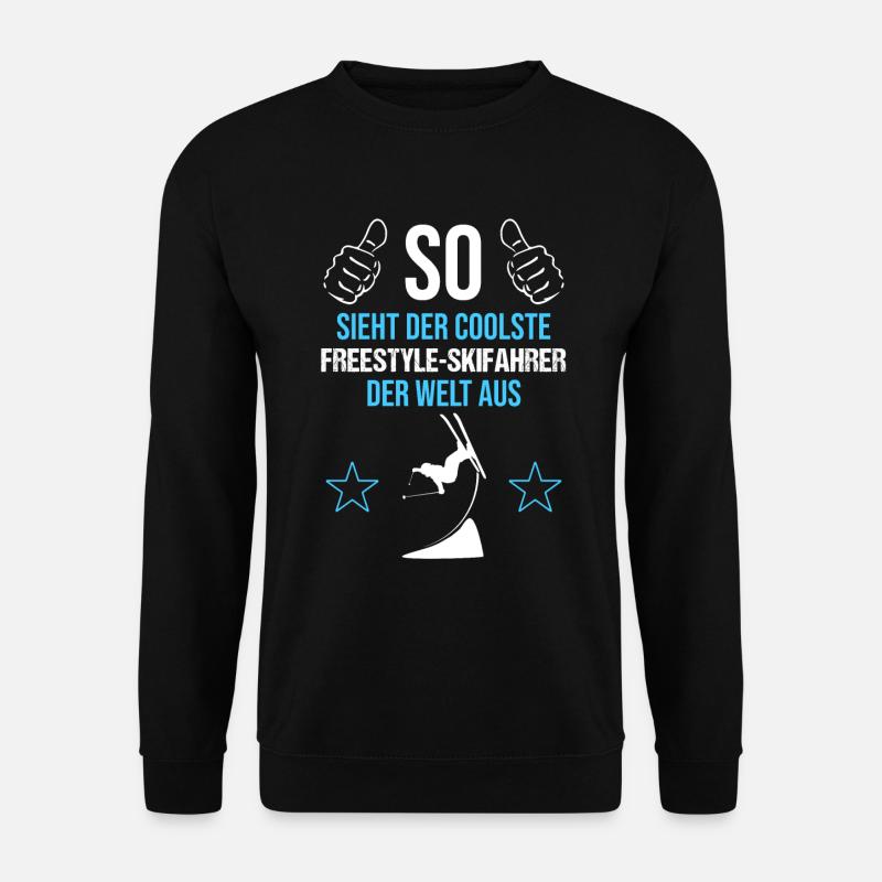 Coolest Freestyle Ski Pro - Unisex Sweatshirt - black