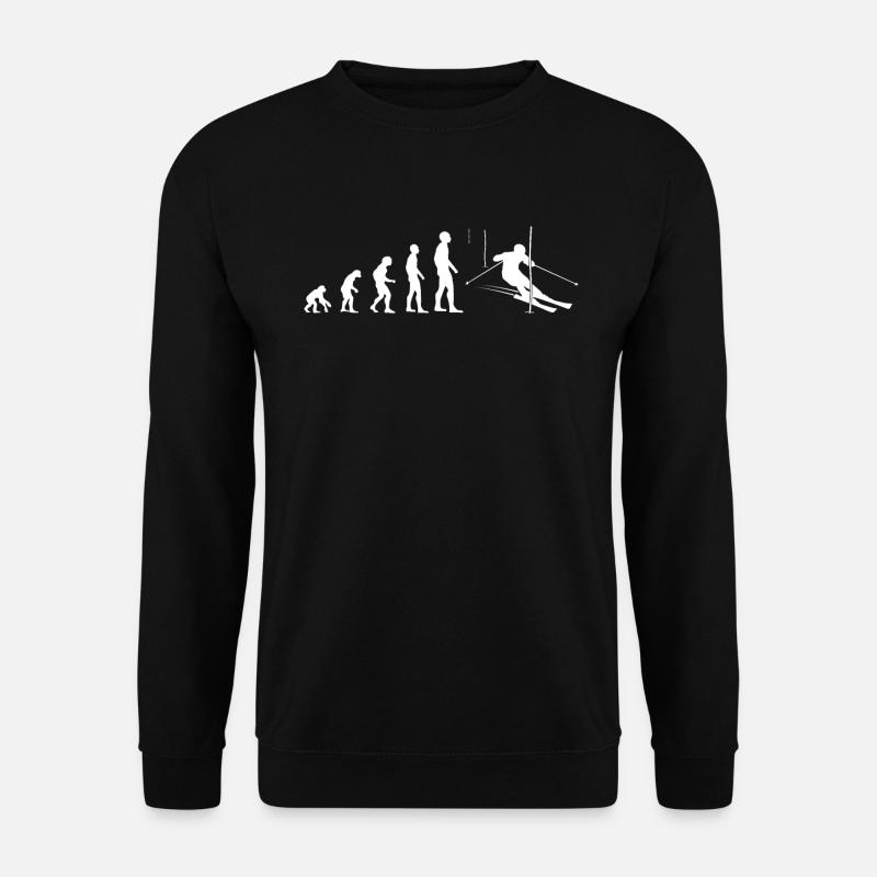 Slope Evolution Gift - Unisex Sweatshirt - black