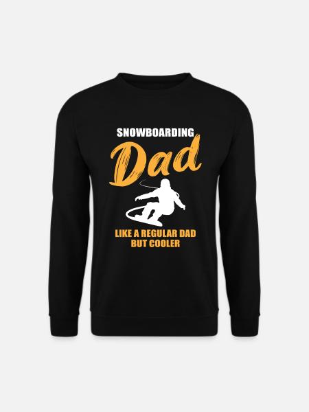 Snowboard Dad – Extra Cool - Unisex Sweatshirt - black