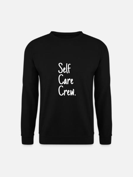 Selbstsorge - Unisex Pullover - Schwarz