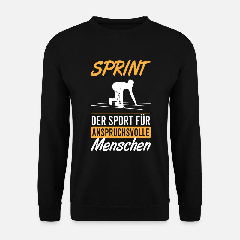 Elite Sprinter Powerful - Unisex Sweatshirt - black