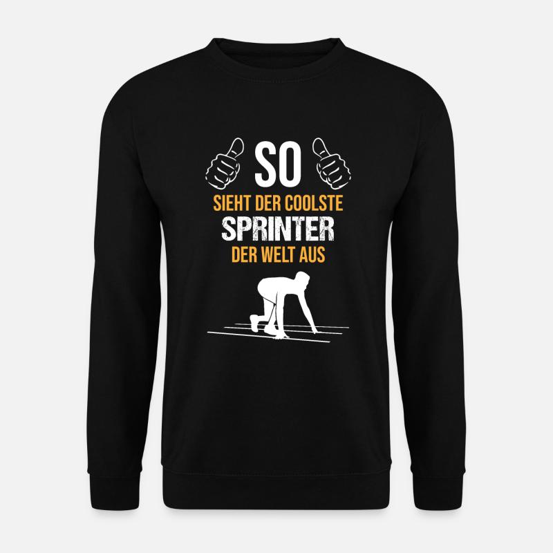 Top Sprinter - Coolness pur - Unisex Pullover - Schwarz