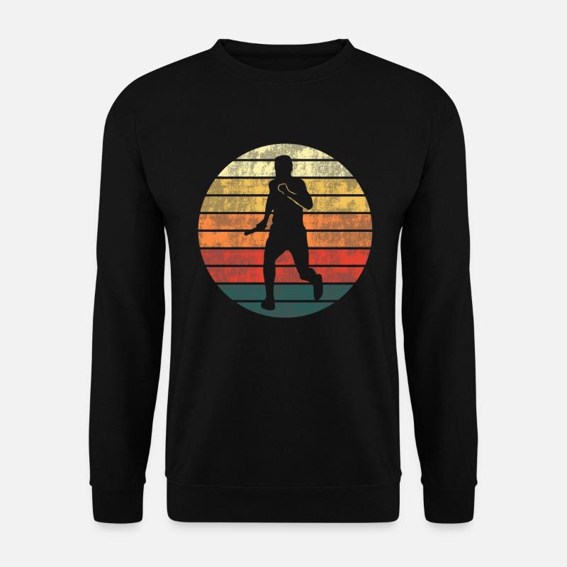 Relay Runner Sunset Silhouette - Unisex Sweatshirt - black